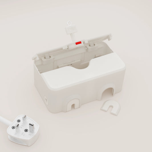 58mm Deep Double Socket Cover