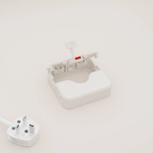 Fused Spur / Single Light Switch Cover