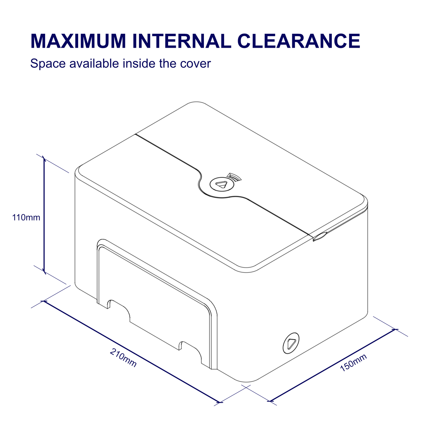 Double Adaptor Socket Cover