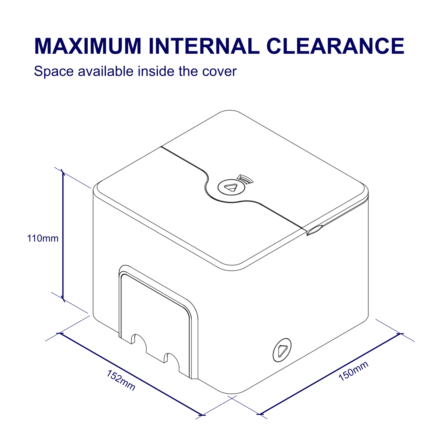 Single Adaptor Socket Cover