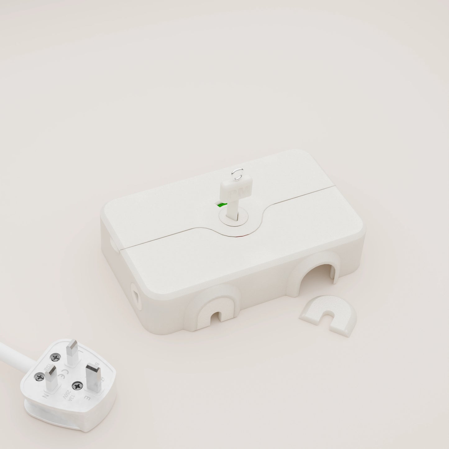 28mm Deep Double Socket Cover
