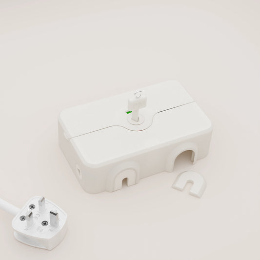 38mm Deep Double Socket Cover