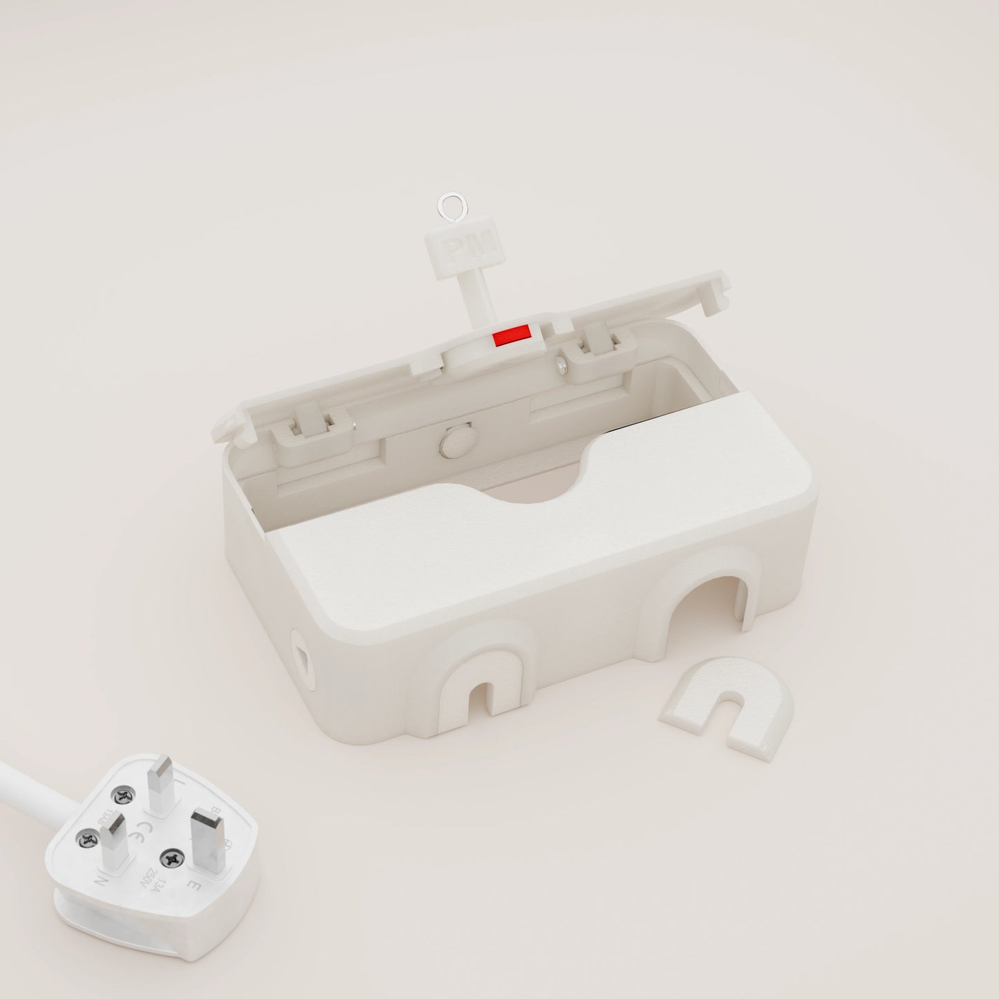 38mm Deep Double Socket Cover
