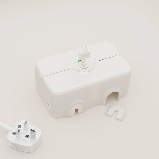 58mm Deep Double Socket Cover
