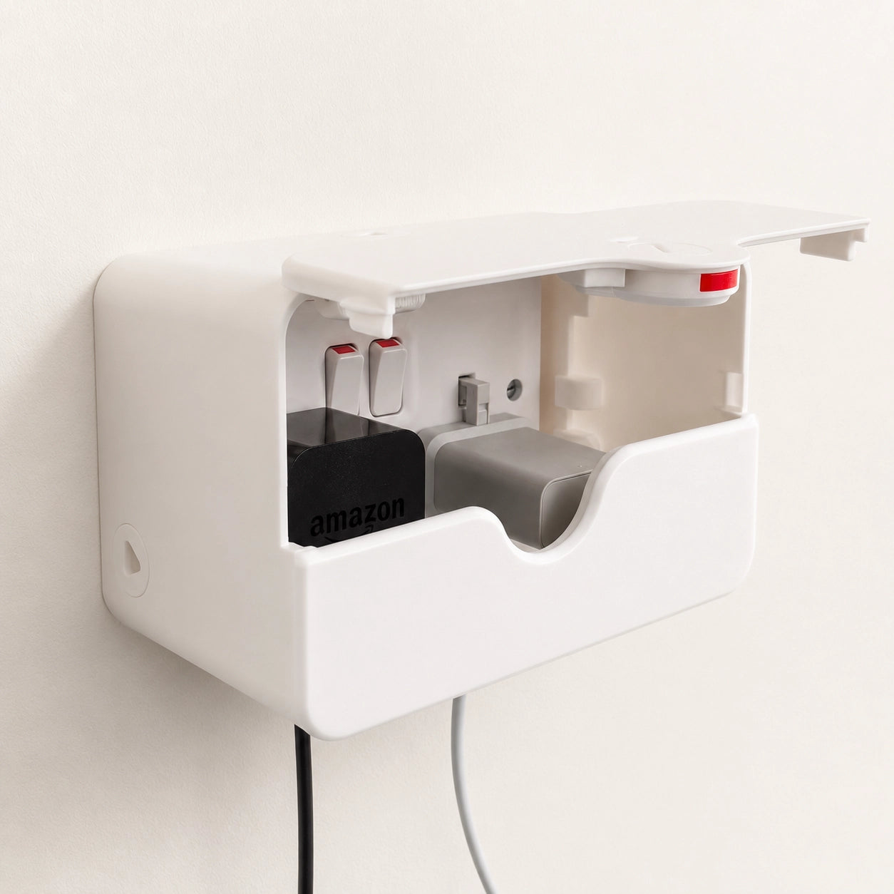 80mm Deep Double Socket Cover