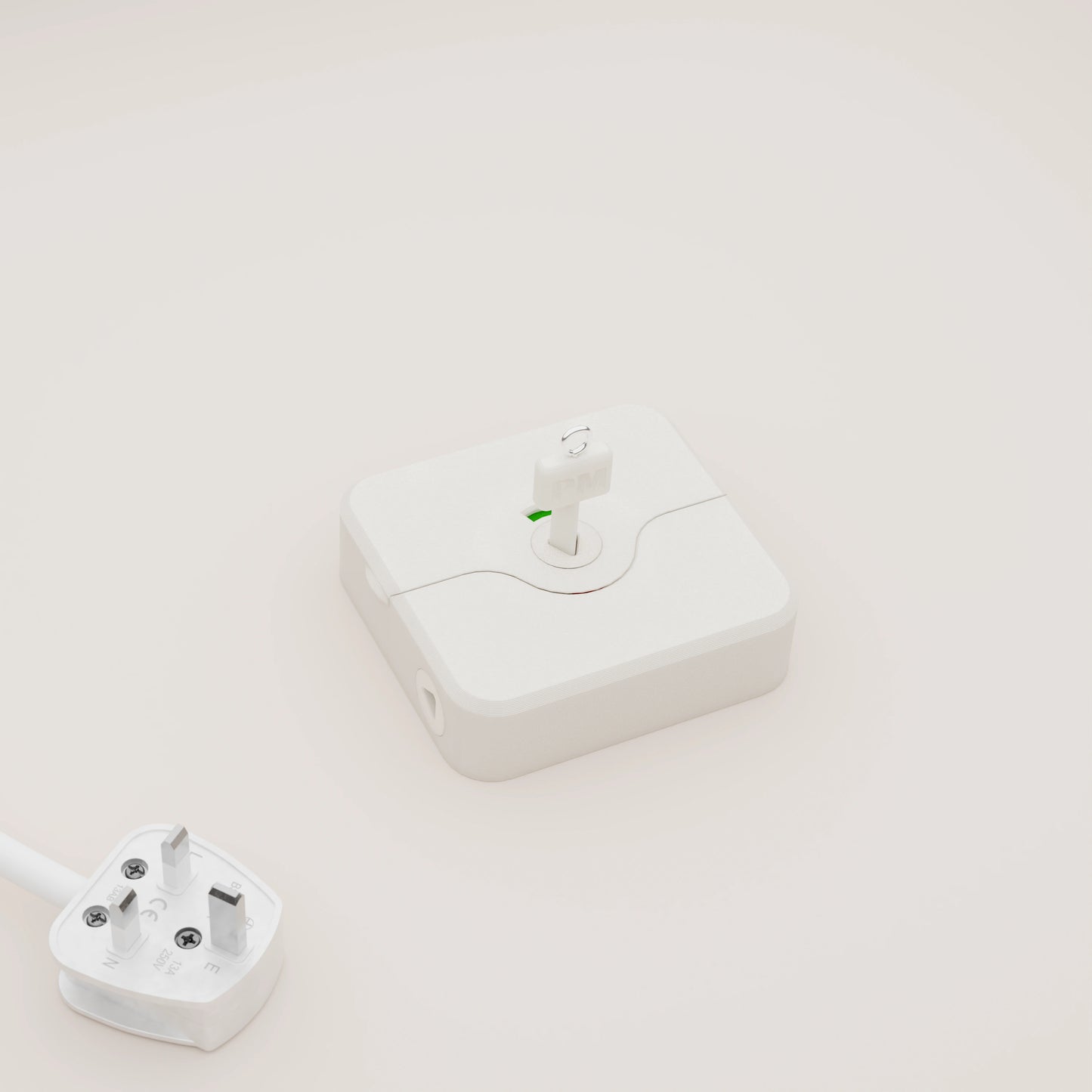 Fused Spur / Single Light Switch Cover