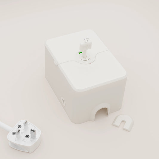 Oversized 80mm Single Socket Cover