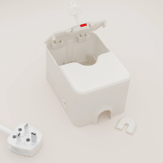 Oversized 80mm Single Socket Cover