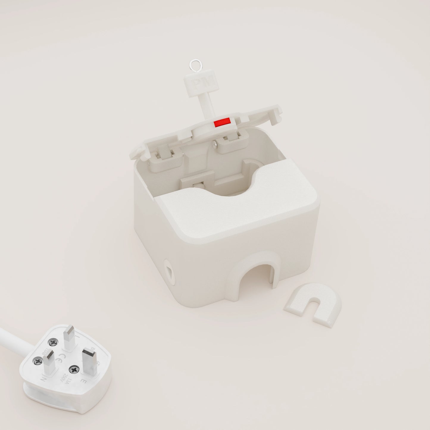 58mm Deep Single Socket Cover