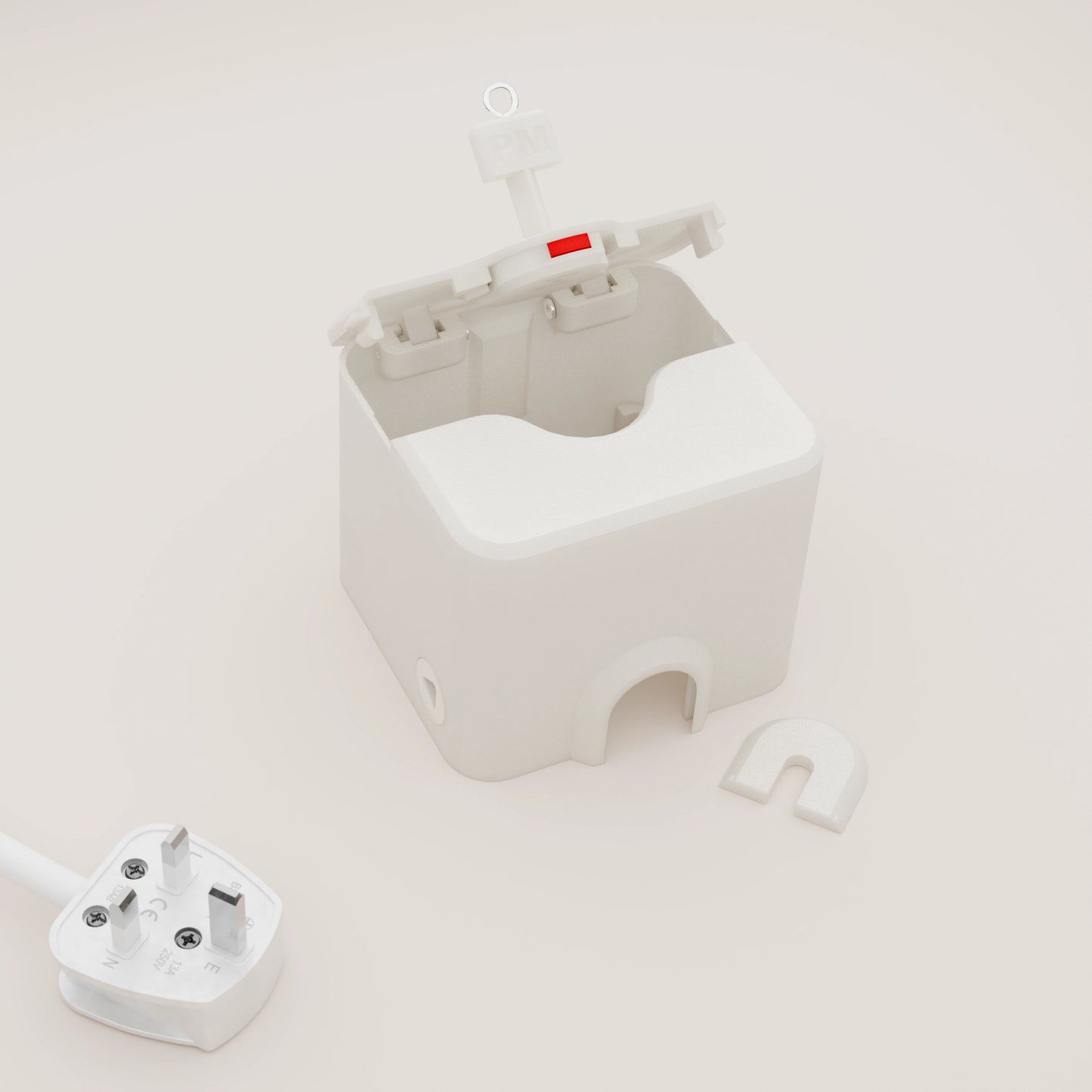 80mm Deep Single Socket Cover